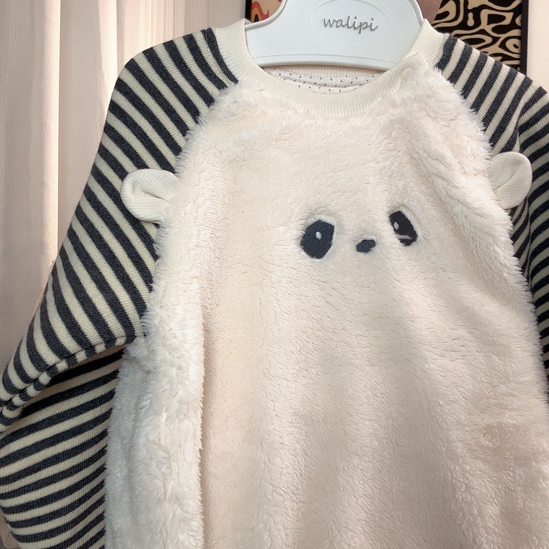 k****小熊猫长袖分体100码