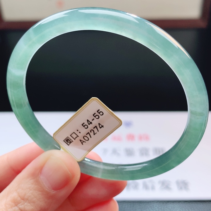 翡翠未镶嵌手镯翡翠手镯20