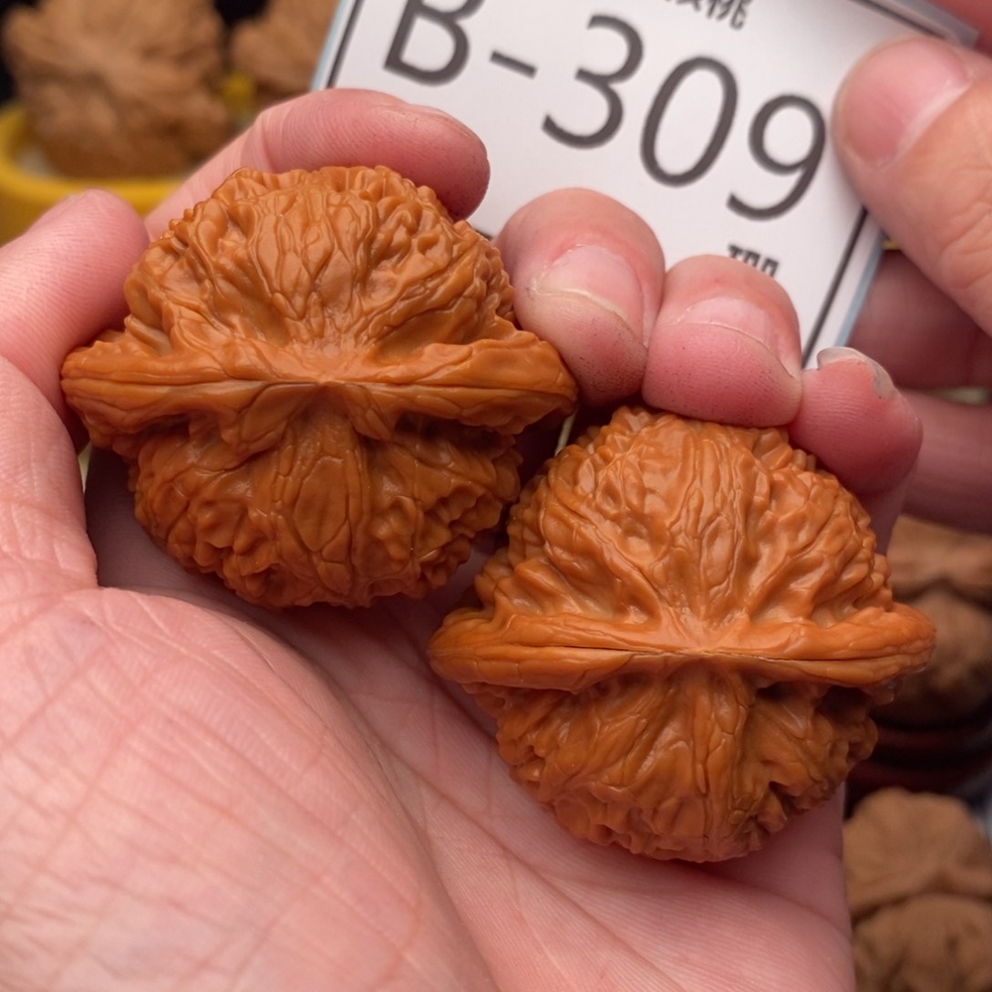 文玩核桃把件宫灯42