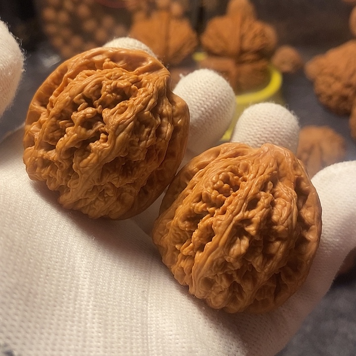 把件文玩核桃39粗筋鹰