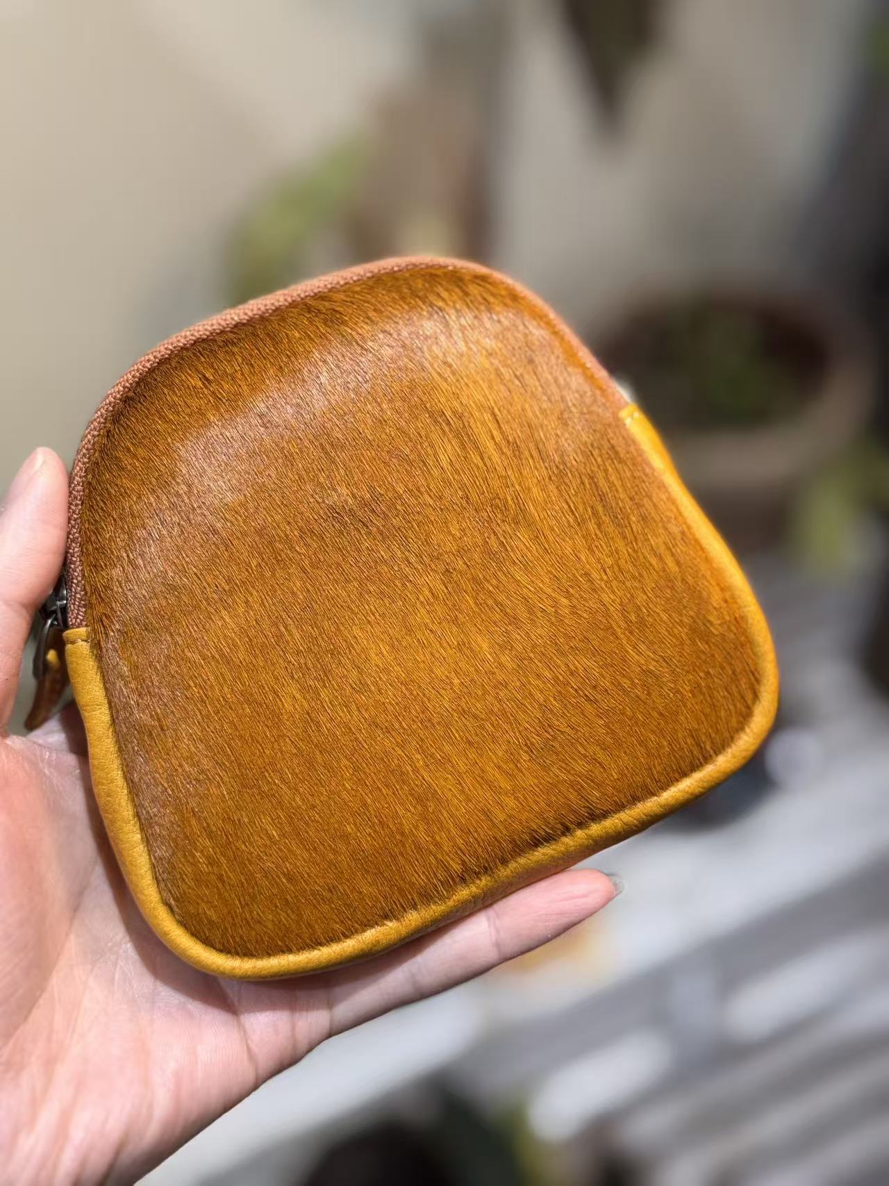 【毛毛收纳包】百搭可爱精致零钱包收纳包