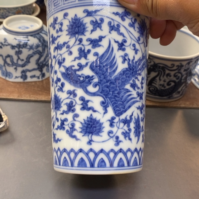 【闪购商品】景德镇青花主人杯