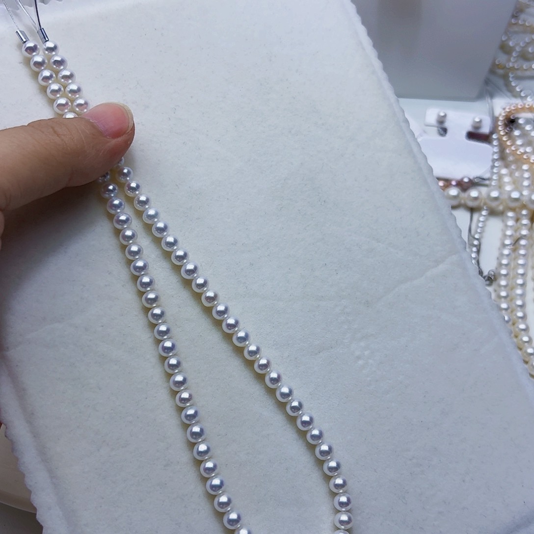 淡水珍珠银S925镶嵌颈饰静*贝