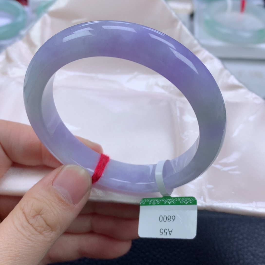 翡翠手镯未镶嵌吨*吨55➕