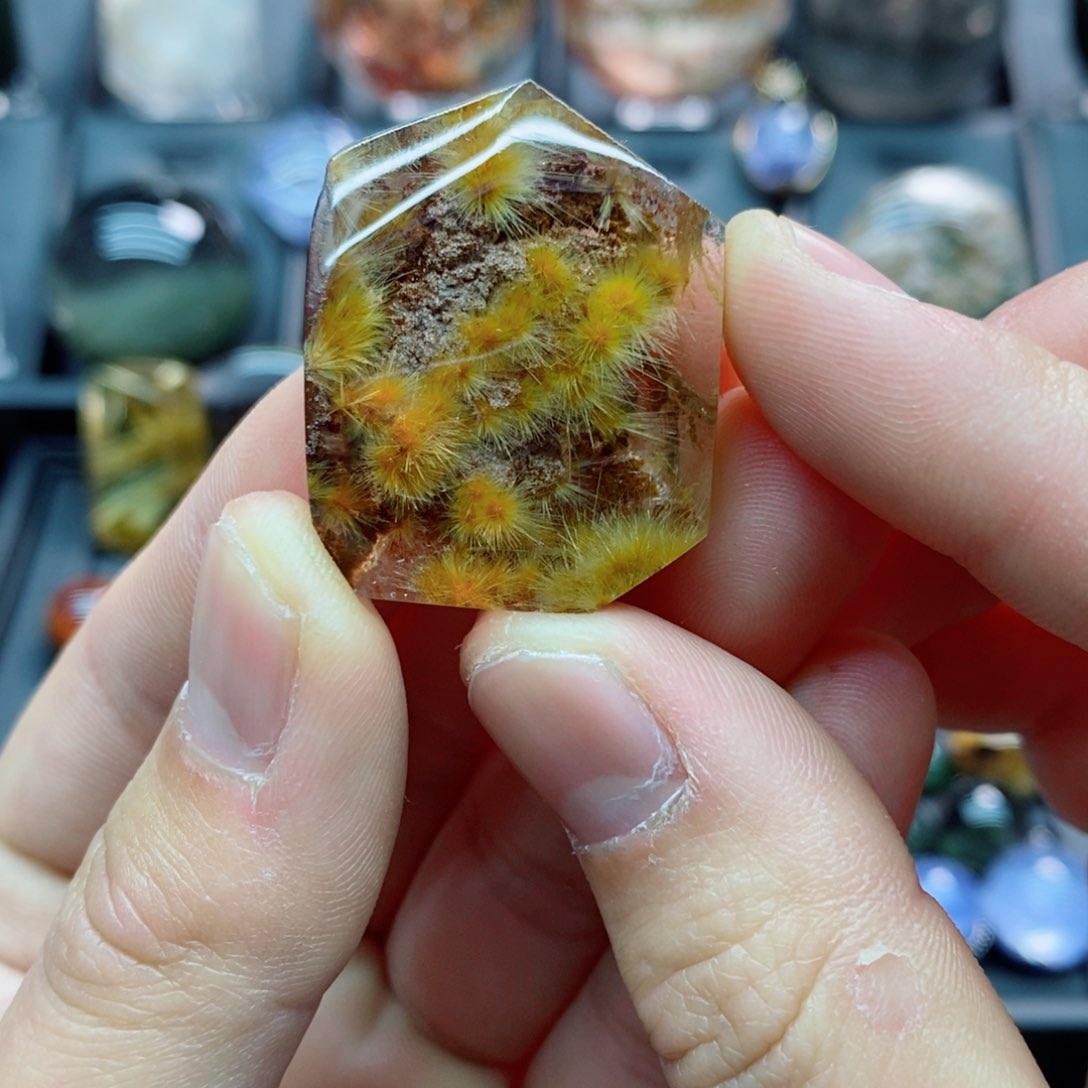 水晶颈饰未镶嵌野**?水晶颈饰吊坠