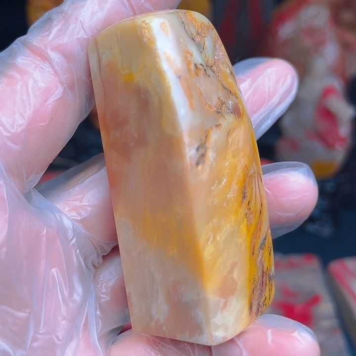 昌化石昌化田黄精品印章