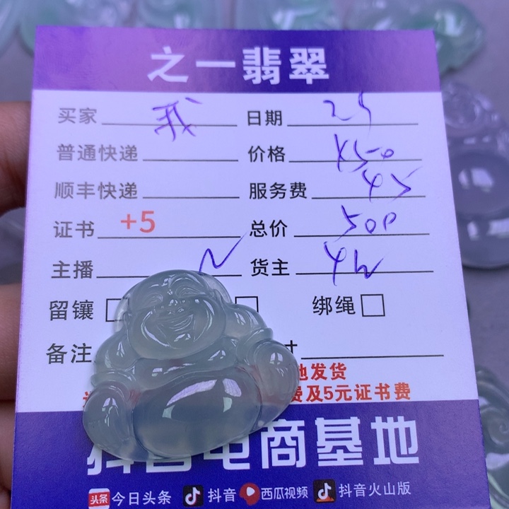 翡翠颈饰未镶嵌我*宝