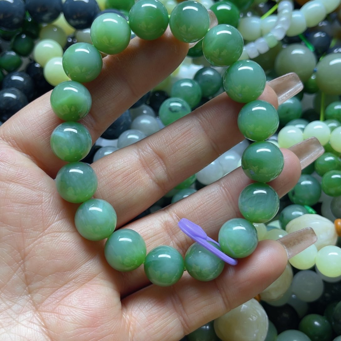 和田玉手链未镶嵌