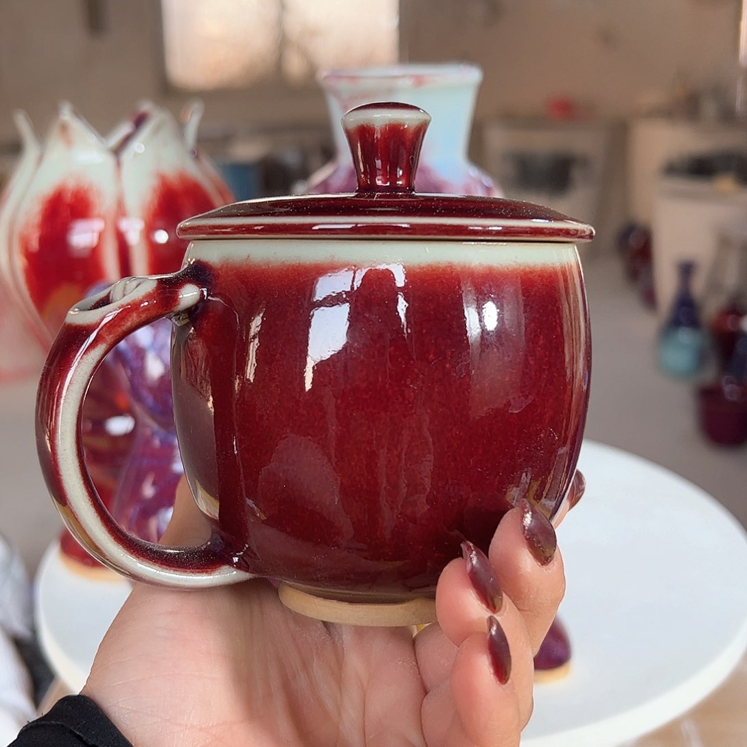 摆件郑家钧窑摆件