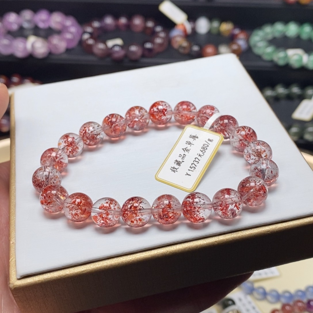 水晶手串未镶嵌手串9.3