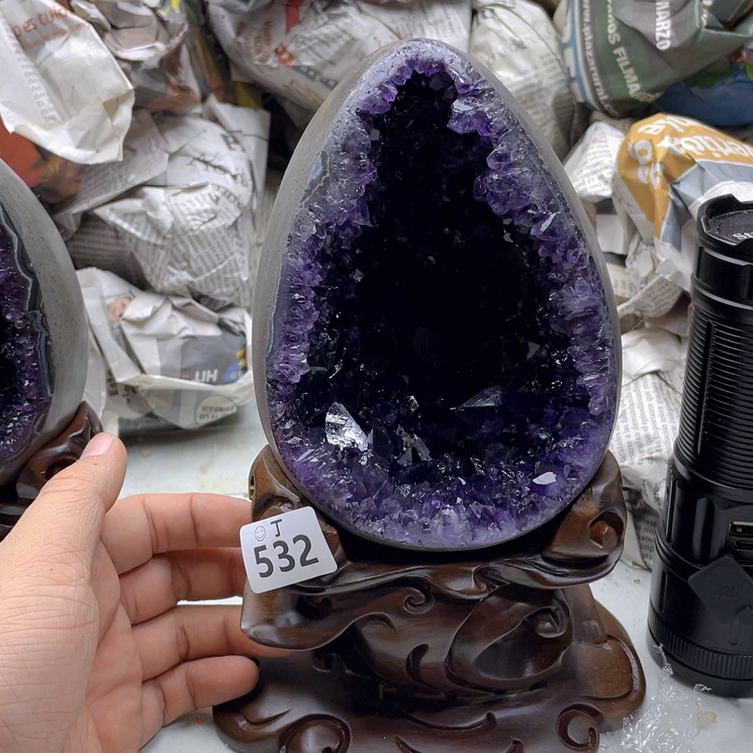 紫晶大型摆件（非配饰）未镶嵌绿*