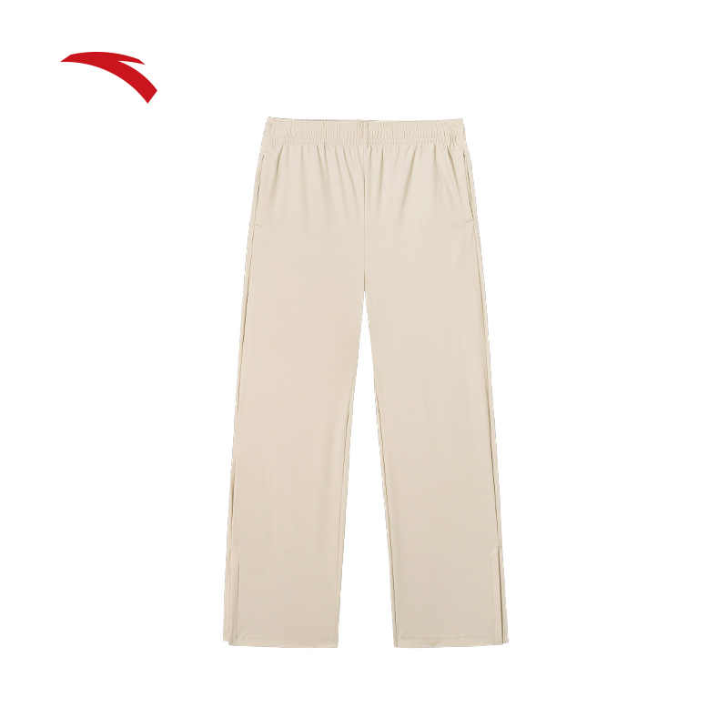 安踏灵动裤丨2025新款宽松冰肤遮热运动长裤休闲裤子162527305