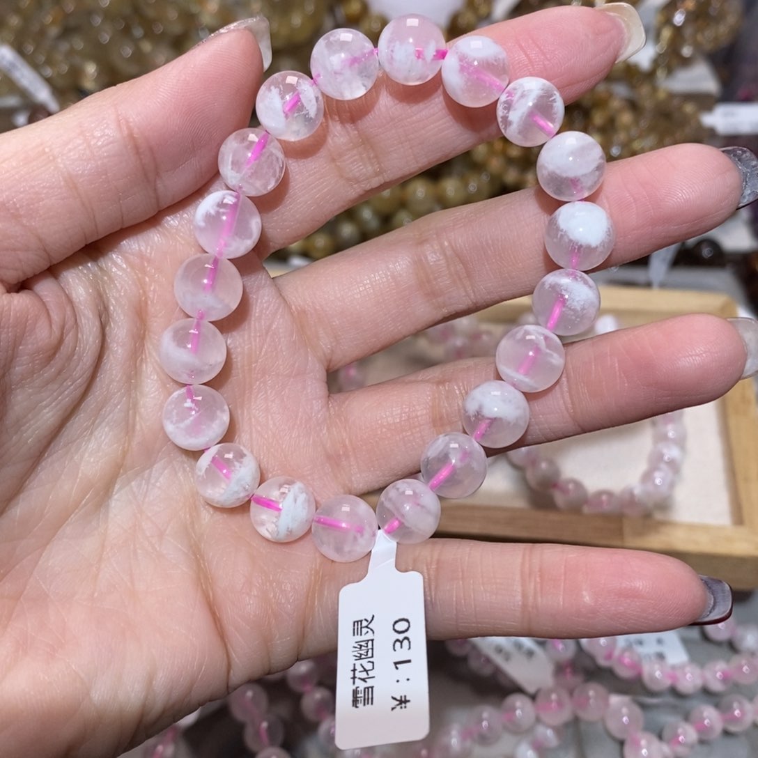 水晶手串未镶嵌小**鲤手串