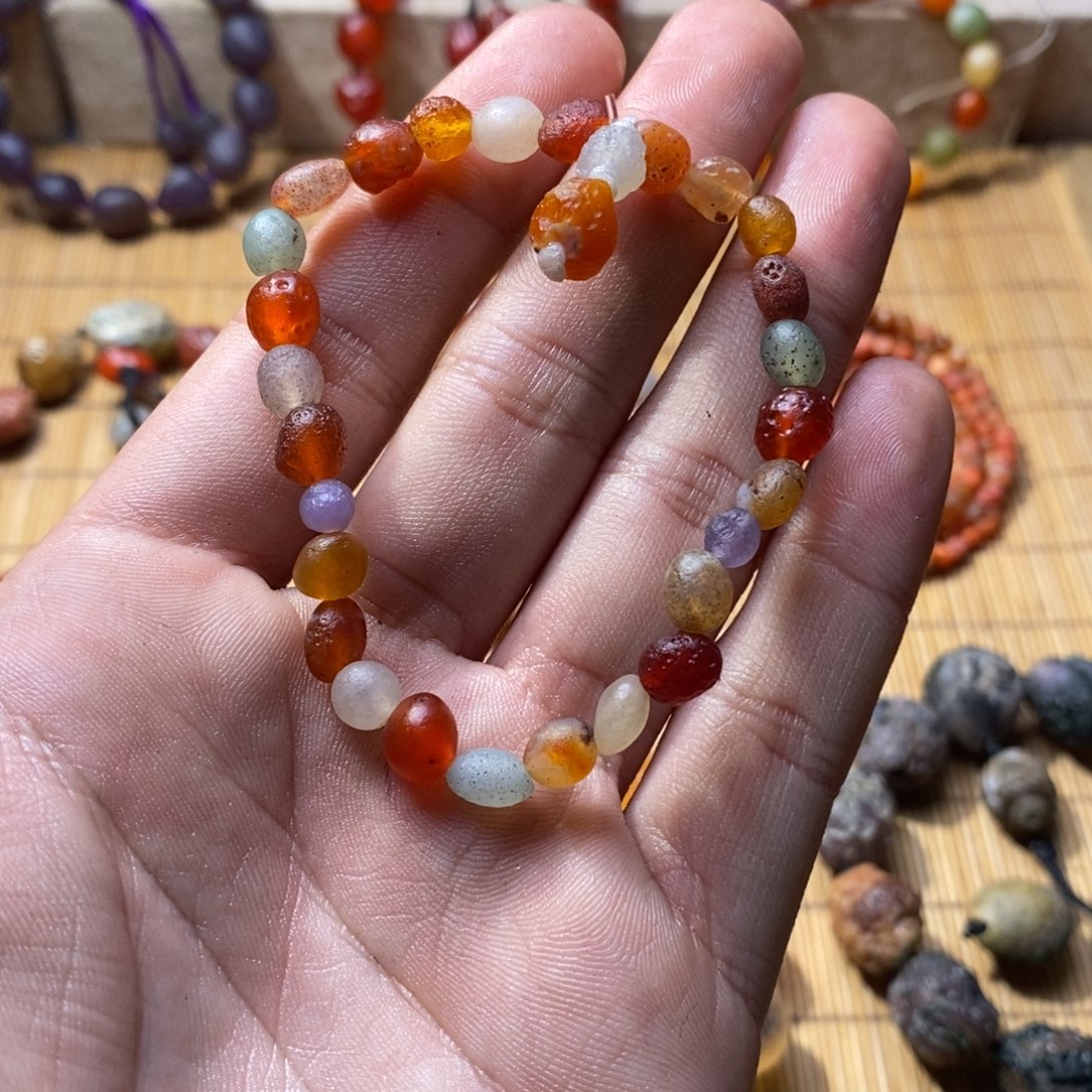 玛瑙/玉髓手链未镶嵌