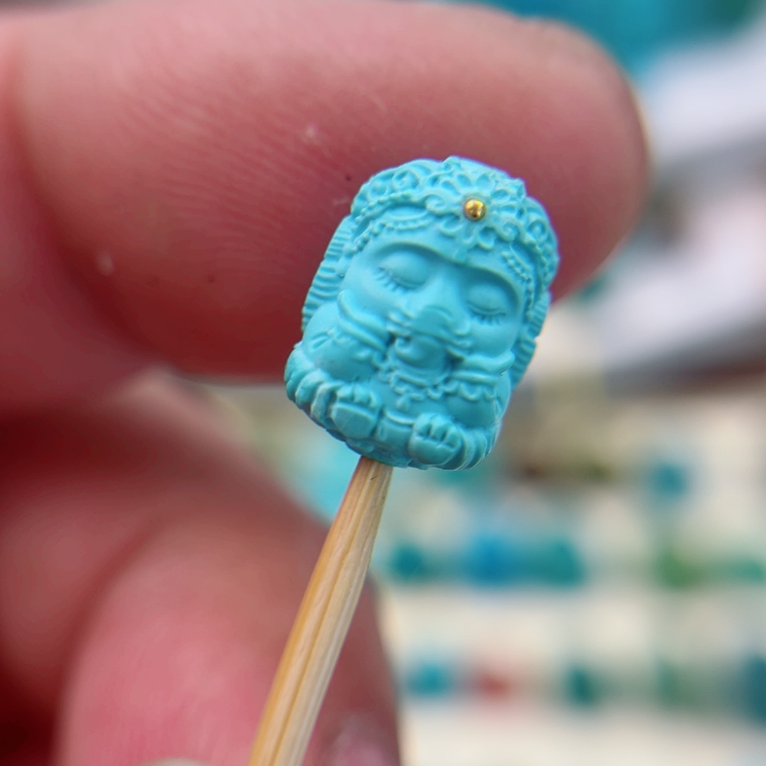 绿松石未镶嵌配饰