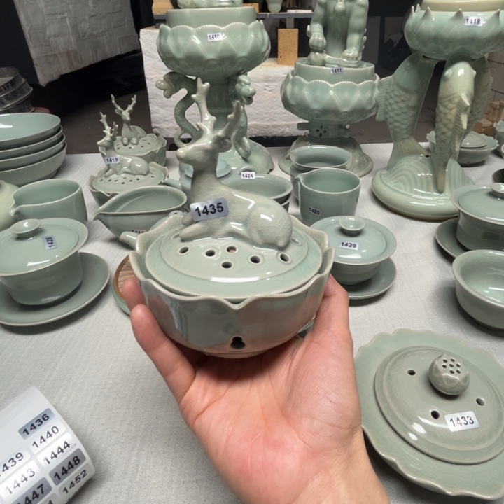 小***茶汝瓷1435 青鸾汝瓷汝州发货