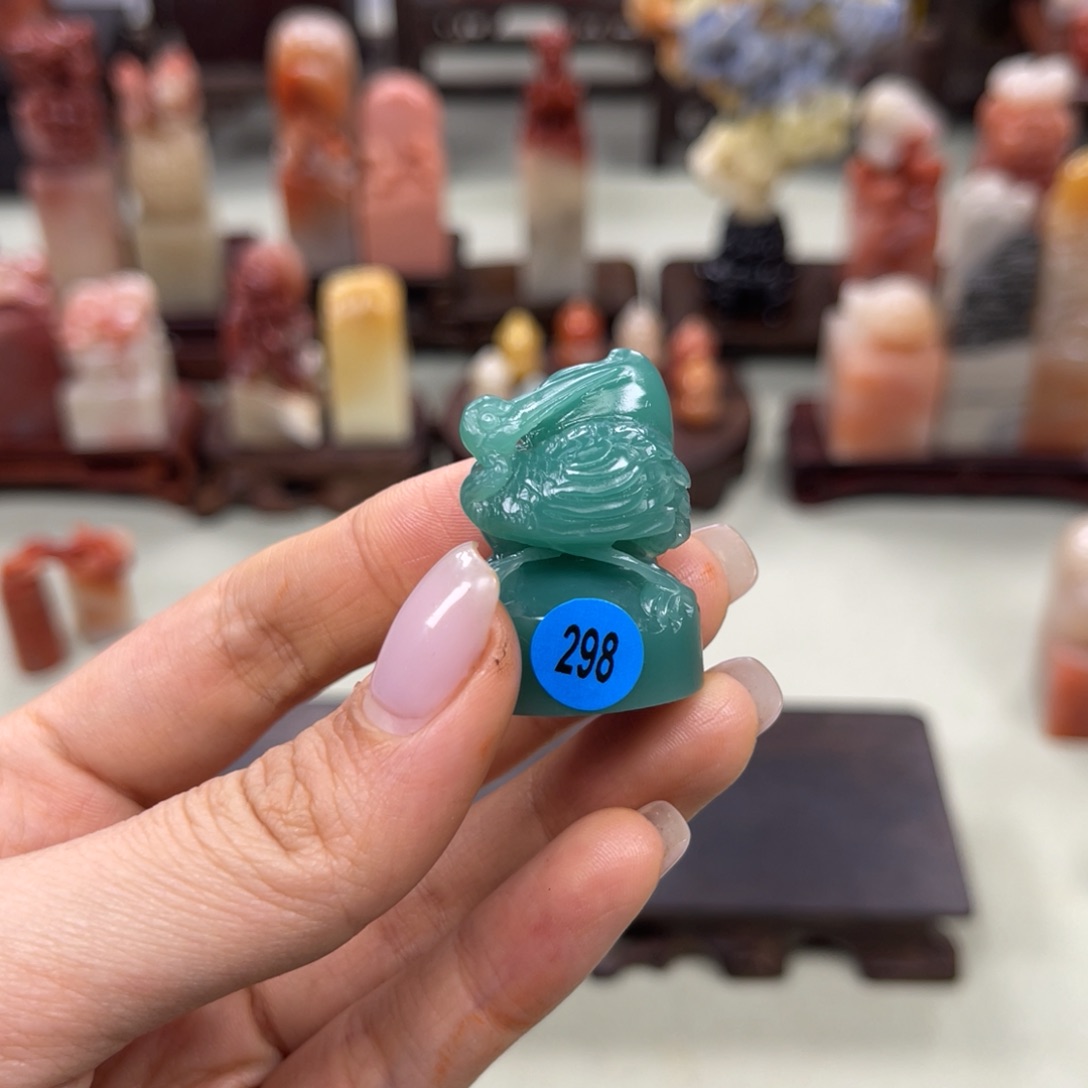 昌化石印石小*兔298。