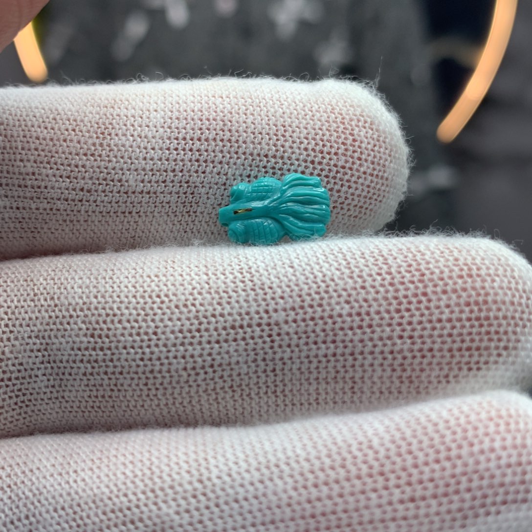 绿松石挂件未镶嵌