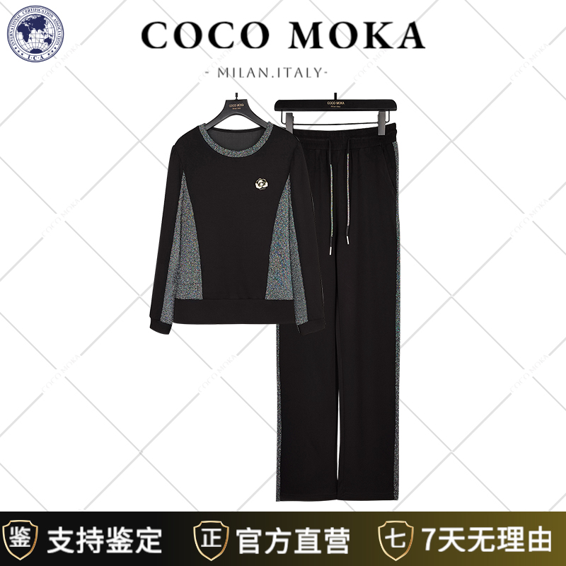 AA2025夏季新款长袖运动休闲套装女士时尚宽松潮流套装【TZ542】