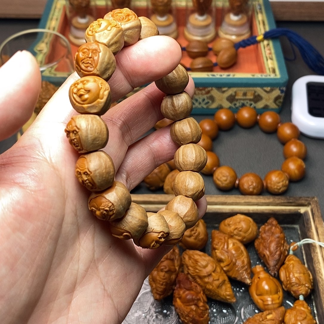 橄榄核手串/手链皇**到橄榄核雕橄榄核雕
