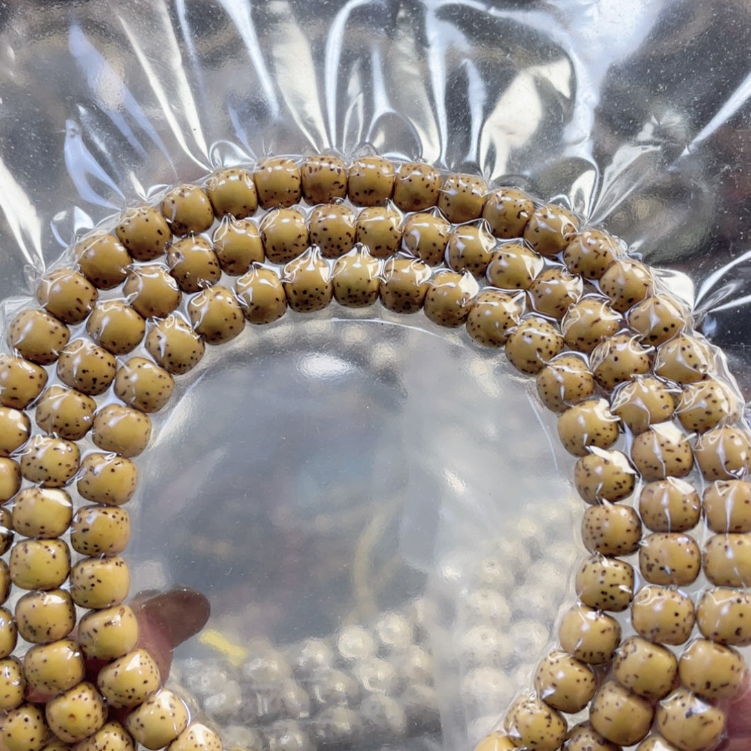 吊坠星月菩提原生态大留白黄金籽尺寸7