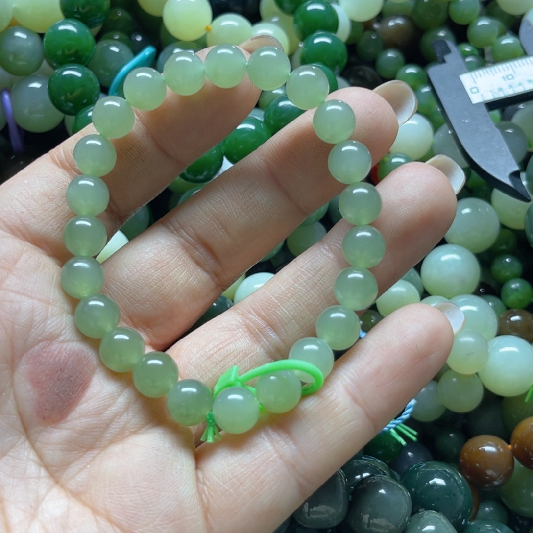 和田玉手链未镶嵌