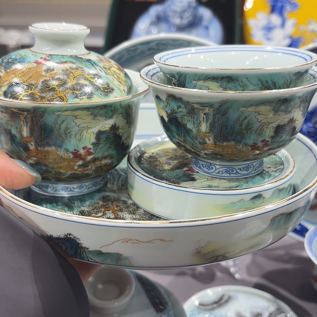 瓷片景德镇瓷器艺术