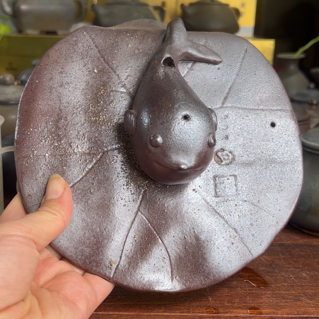 贵台龙窑柴烧茶壶A55