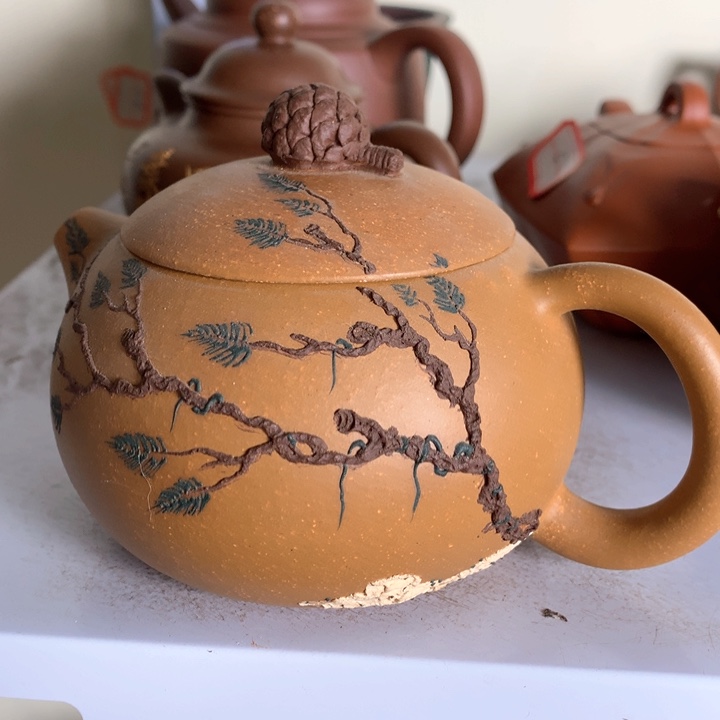 紫砂茶壶原矿手工54