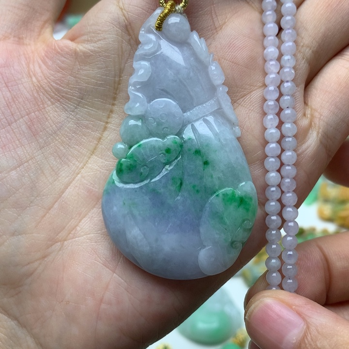 颈饰未镶嵌翡翠翡翠