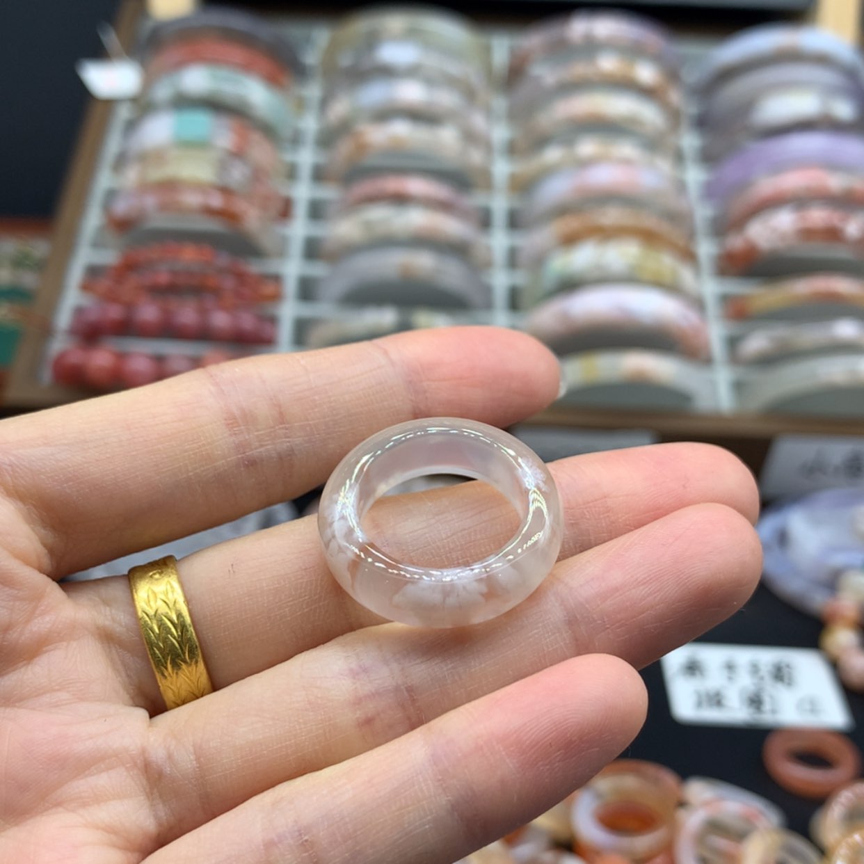 【闪购商品】玛瑙/玉髓手链未镶嵌范*