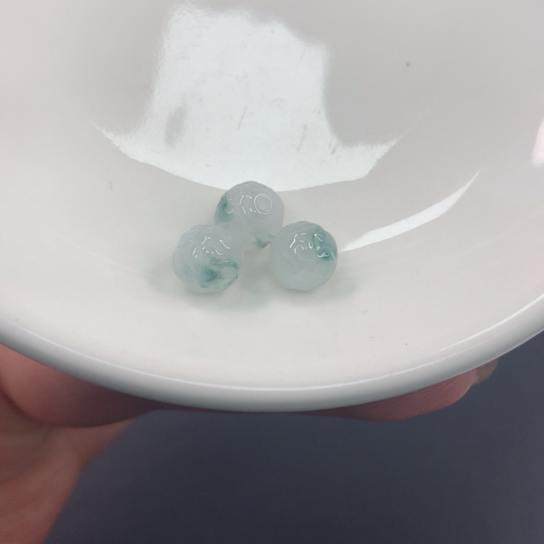 翡翠散珠翡翠散珠DIY手串多样性自发