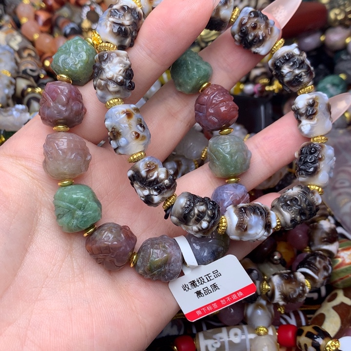 *****雕刻手串发两条手串