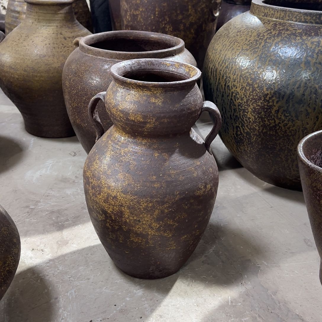 紫砂花盆无孔高30/11花盆