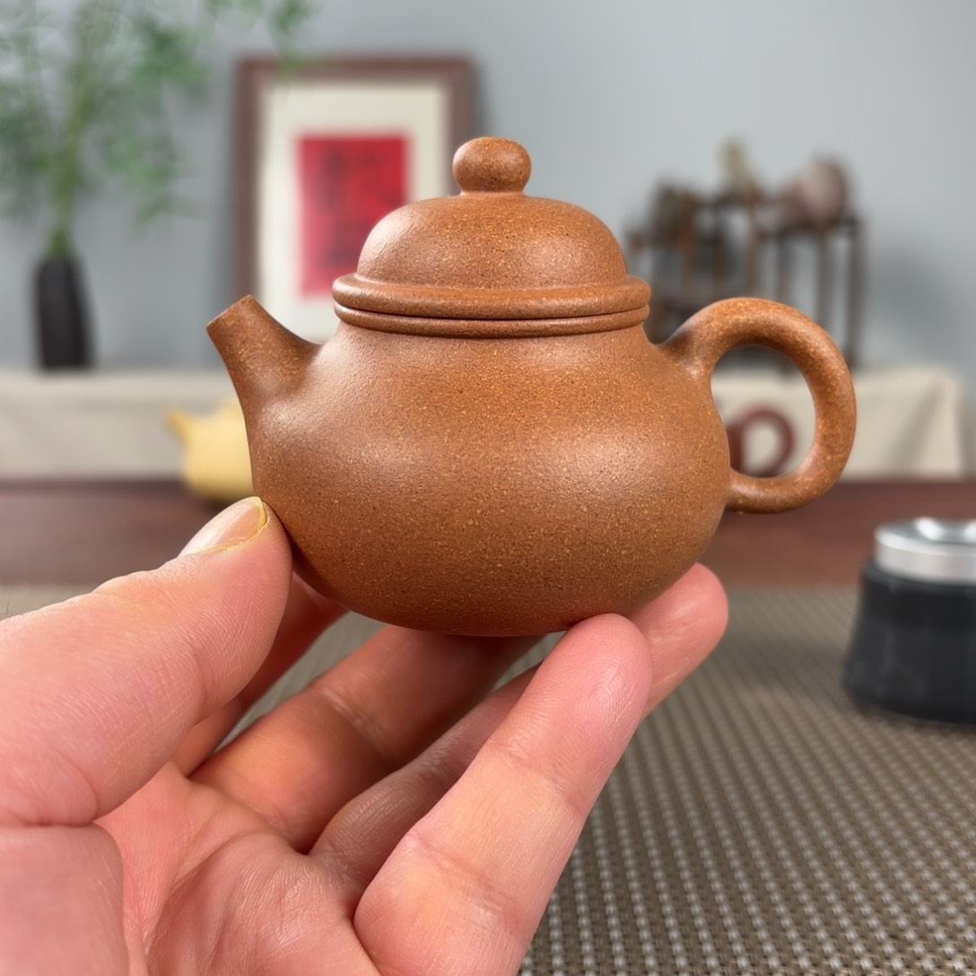 紫砂茶壶黄龙山原矿紫砂壶