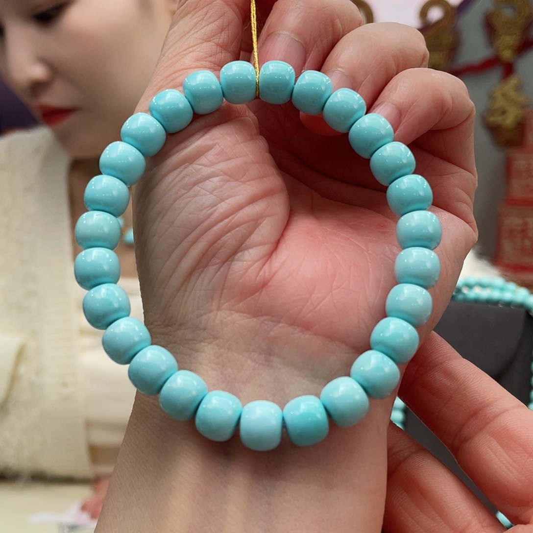 绿松石手串未镶嵌