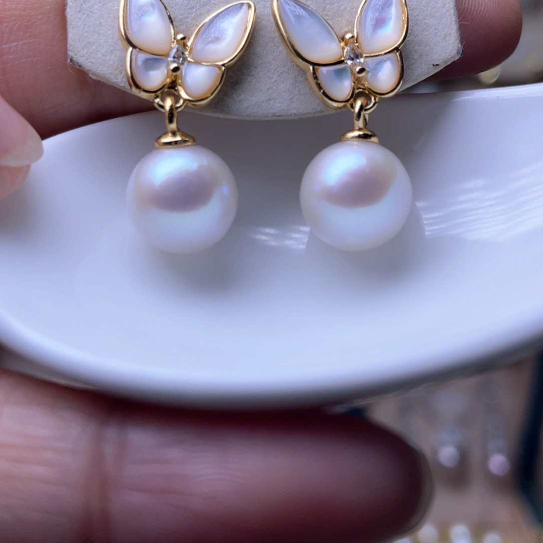 银S925镶嵌其他 淡水珍珠