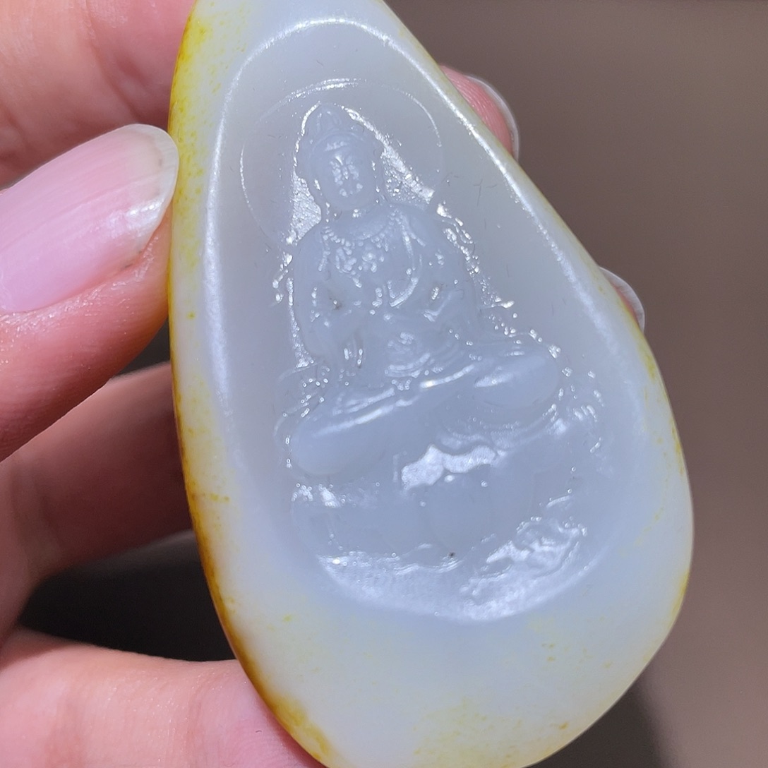 和田玉颈饰未镶嵌Y