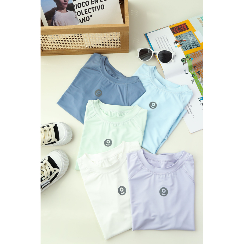 【冰感系列】新款儿童夏季速干吸湿排汗透气休闲运动圆领T恤