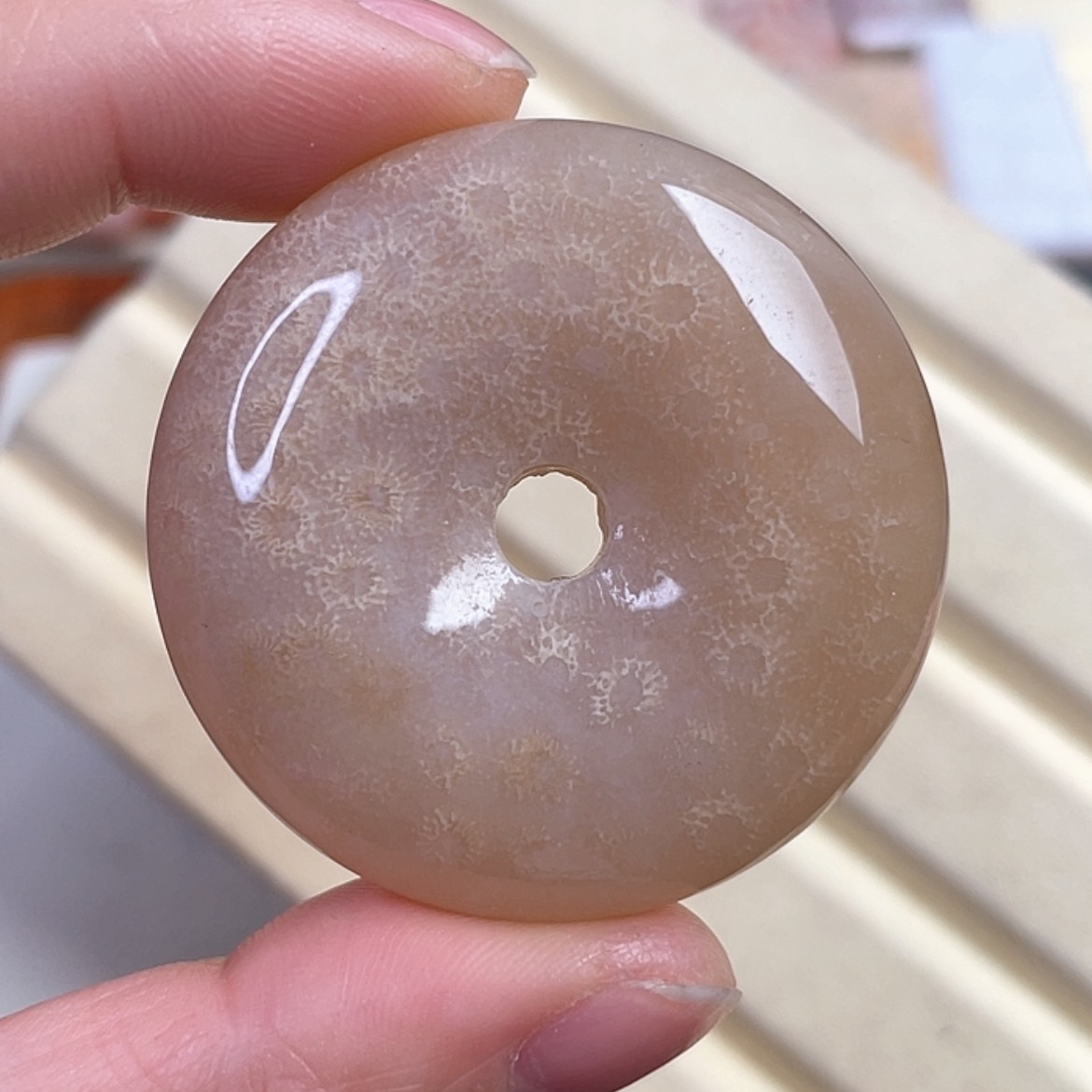 【闪购商品】硅化玉吊坠(赠链)未镶嵌