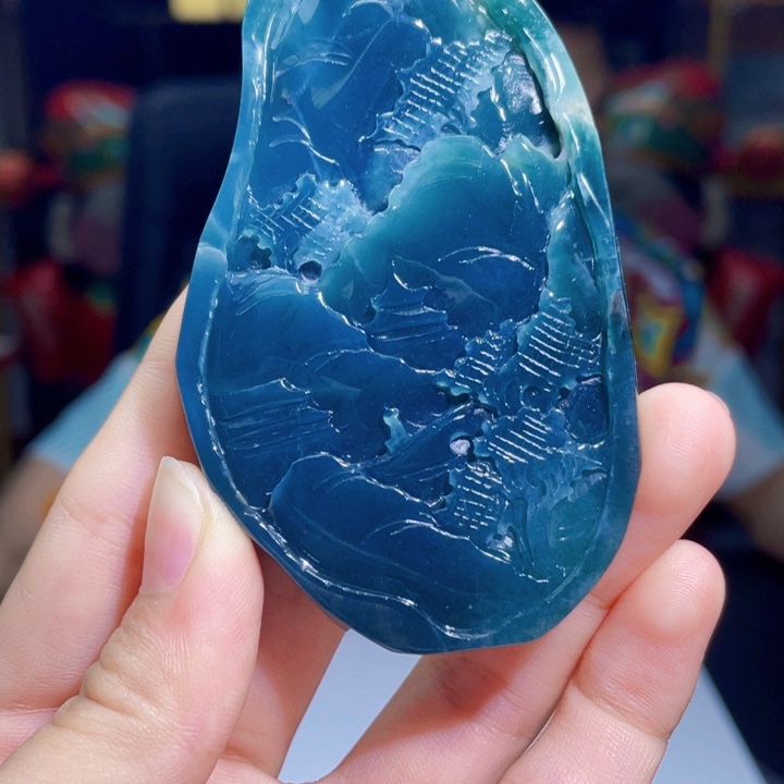 翡翠未镶嵌吊坠(不含链)X94