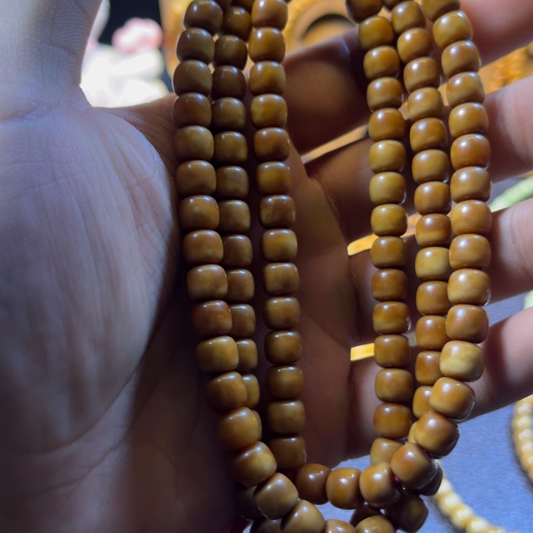 歡***。龙眼菩提吊坠老料老型脖挂