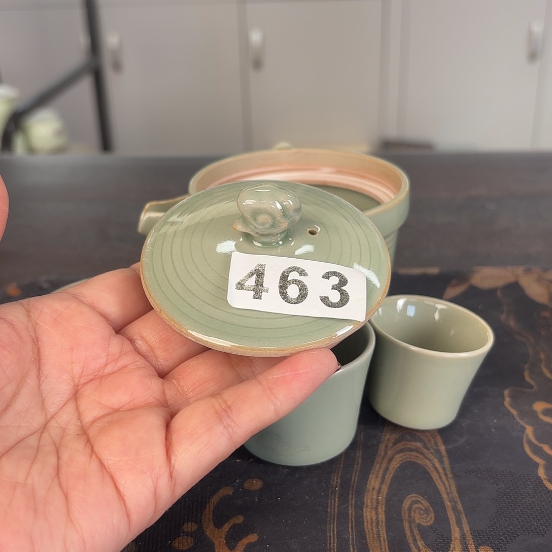 龙泉云间青瓷小米茶器