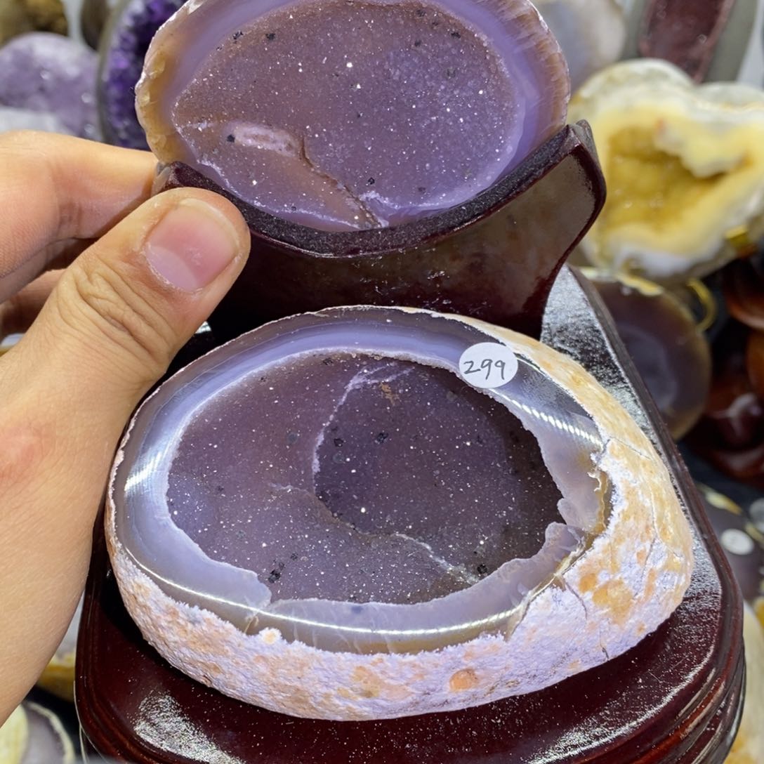 玛瑙/玉髓聚宝盆未镶嵌