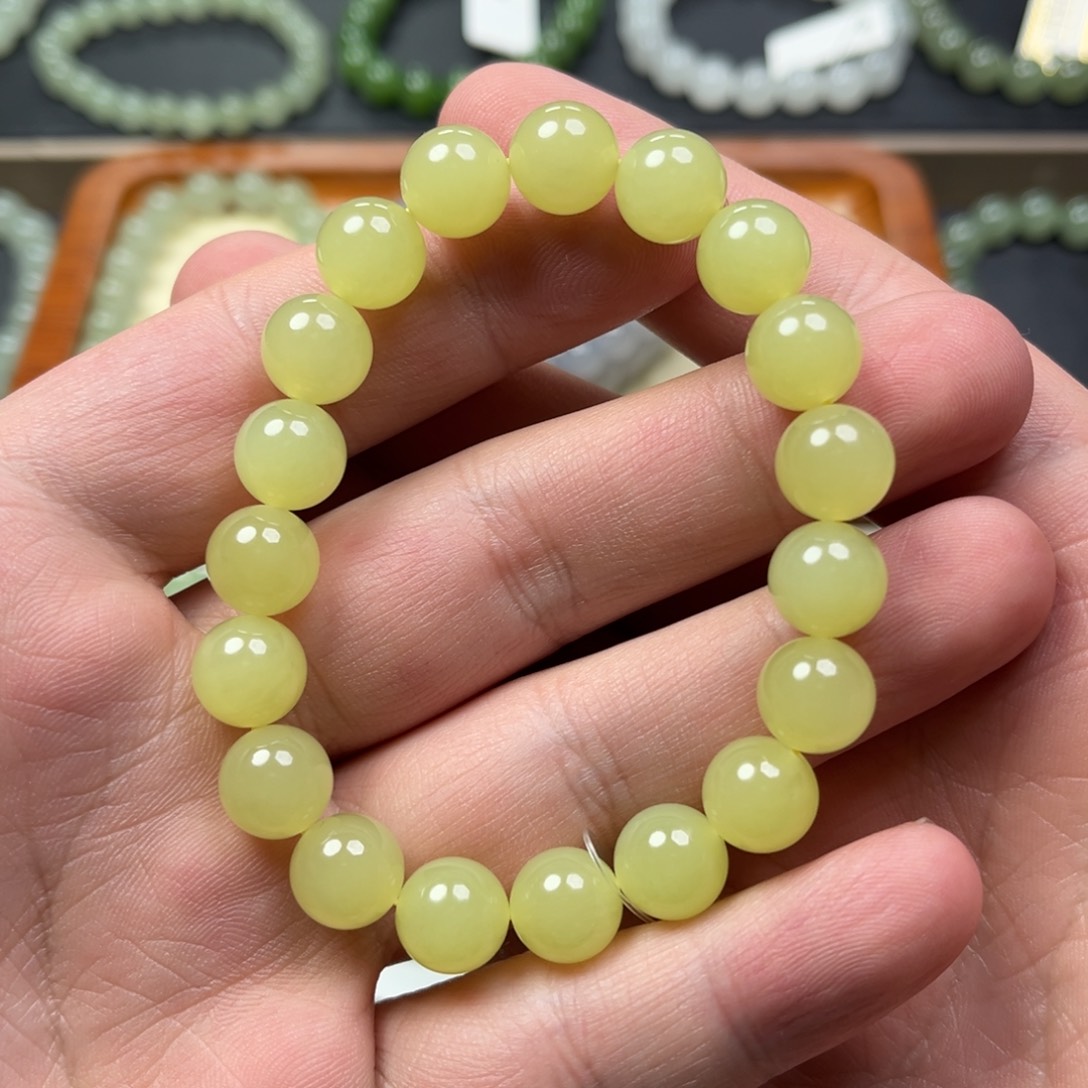 和田玉手链未镶嵌