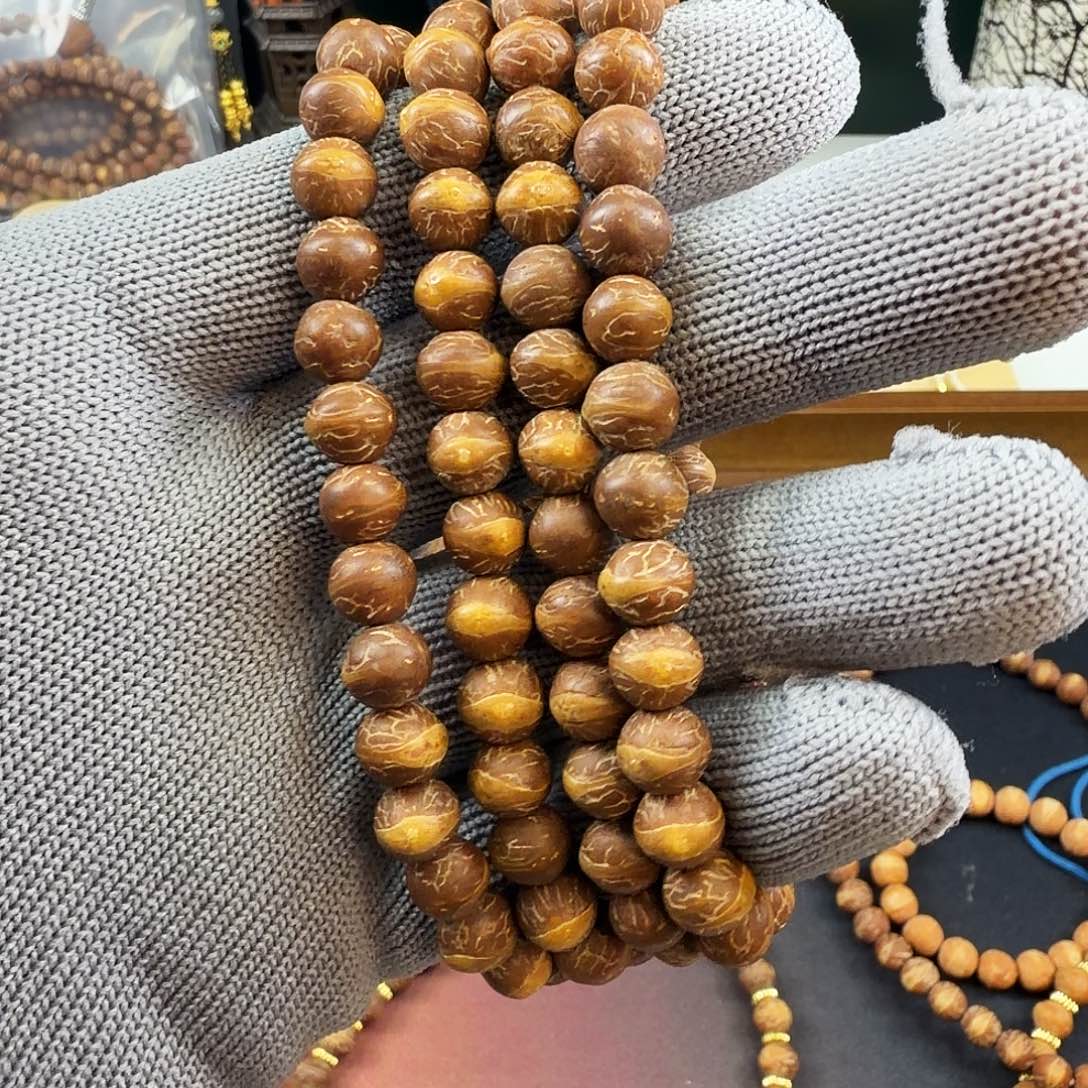 嘻***哈菩提大眼108酸枣和精修脖挂