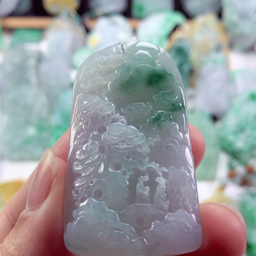 【闪购商品】翡翠吊坠(不含链)未镶嵌