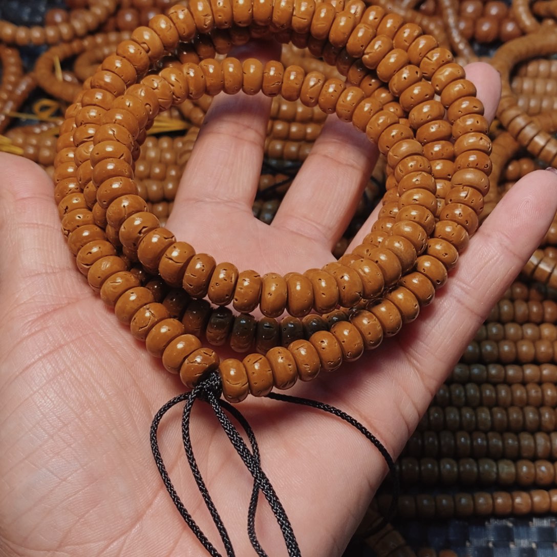 桃核手串涩***檬九五尺寸200颗