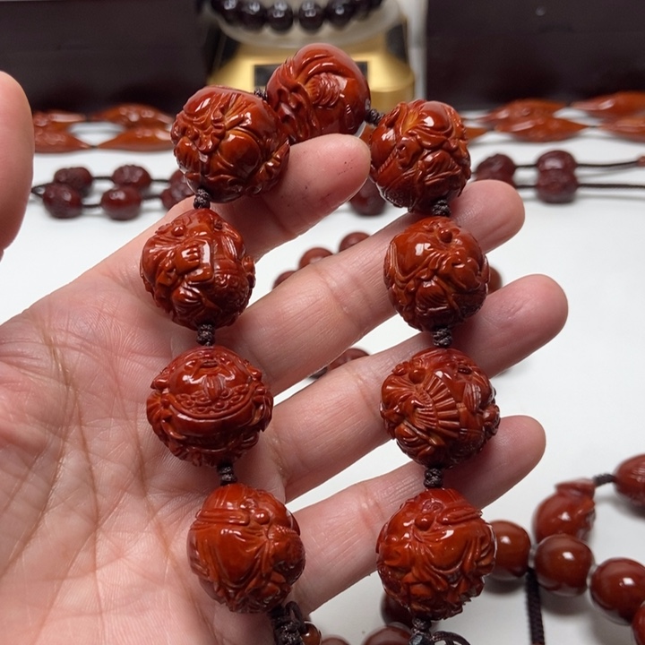 影***子橄榄核吊坠橄榄核