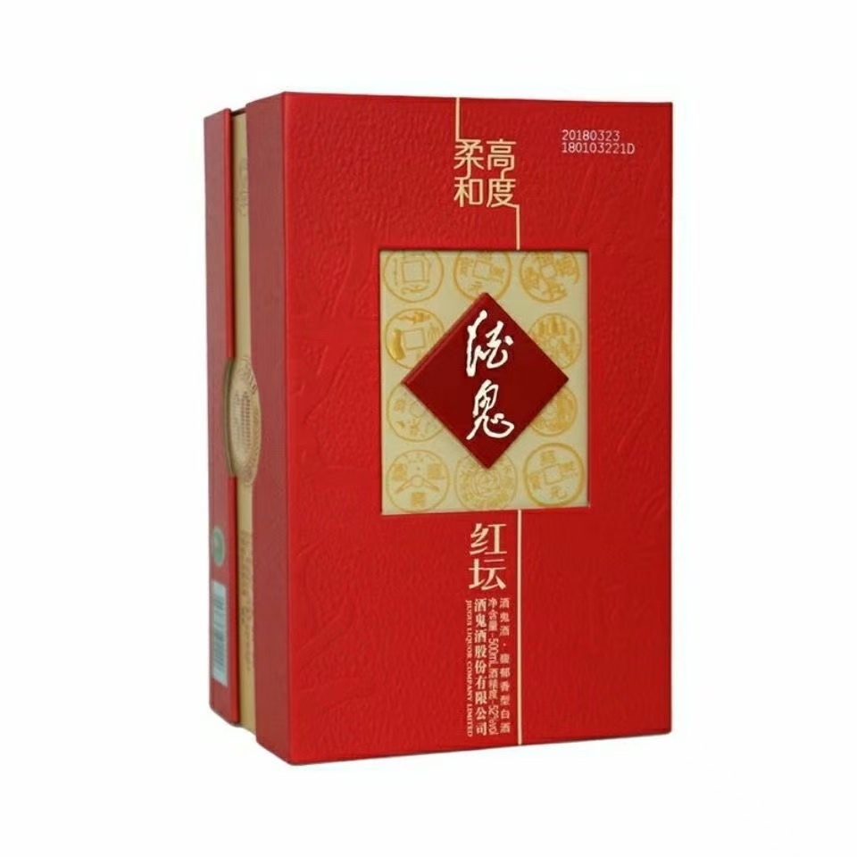 酒鬼红坛 52度500ml*1瓶 白酒